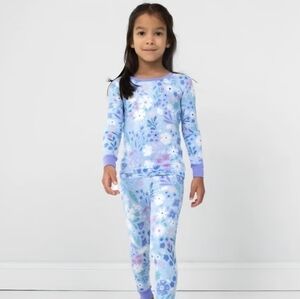 Little Sleepies Magic Meadows Two Piece Long Sleeve Pajama Set 4T NIB